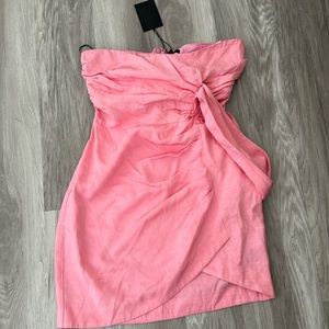 NWT NBD Pink Mini Dress